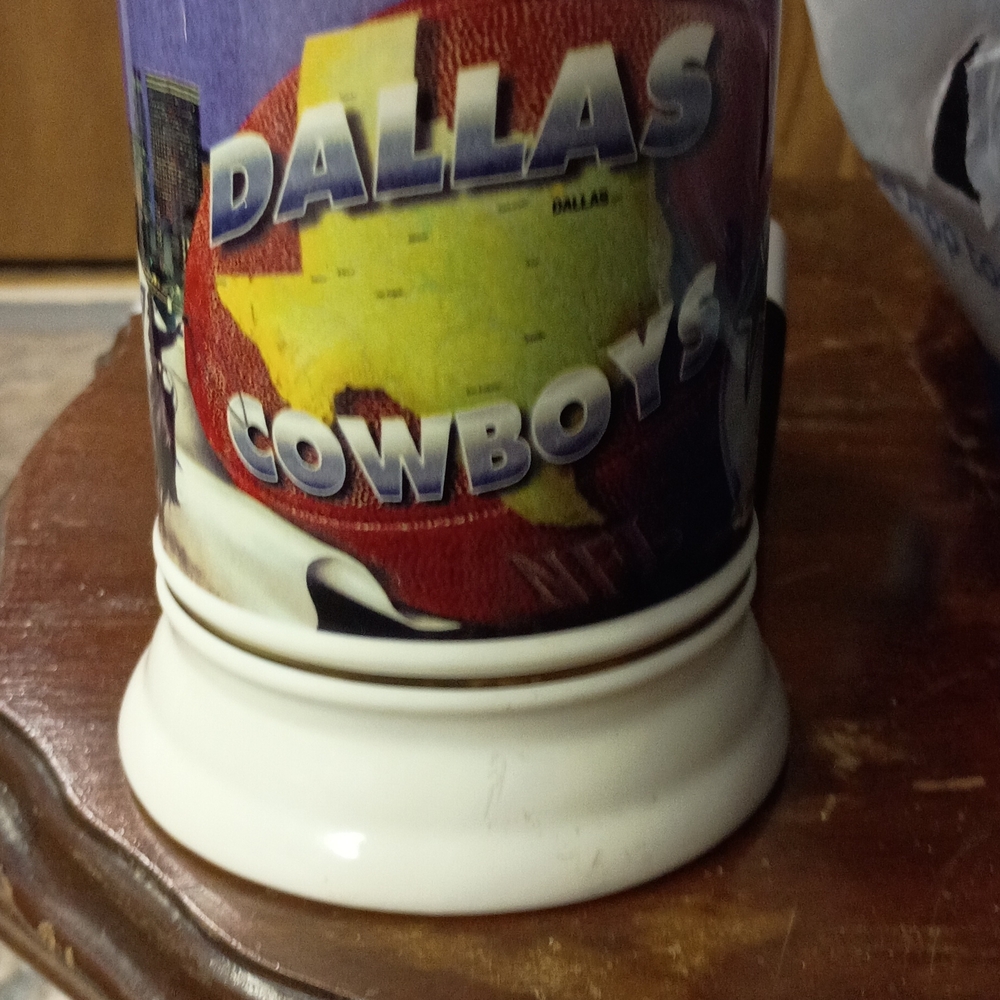 NFL Dallas Cowboys Mug - Blue, Yellow, Red